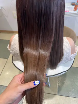 ミディアム ボヌールソレイユ所属・☁️彦坂唯有/ 透明感カラー☁️のヘアスタイル