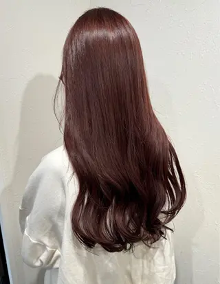 ロング カラー ハイトーン/レイヤー /艶カラー🎀のヘアスタイル