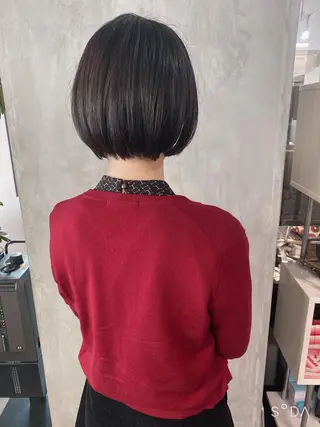 ショート カラー ヘアアレンジ stylist/蛯谷 珠里のヘアスタイル