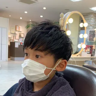 ショート メンズ シャドウパーマ/ メンズ/KENTAのヘアスタイル