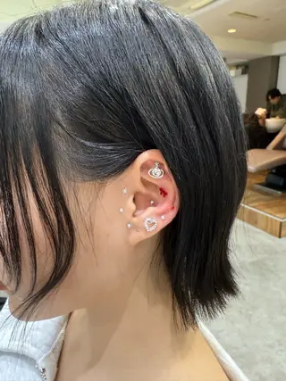 韓国風パーマ/ヘア セット/店長みづきのヘアスタイル