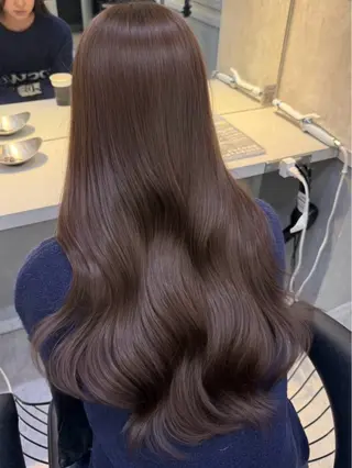 ロング カラー 韓国レイヤー× 艶髪 池袋/ハナ🌷のヘアスタイル