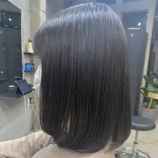 セミロング ♡HARUKA/縮毛 /髪質改善/BOBのヘアスタイル