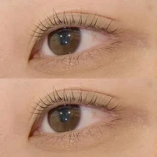 マツエク・マツパ 透明感カラー🎀 ／レイヤー／マツエクのヘアスタイル