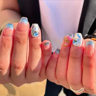 ネイル 🎀NAIL🎀 AI🪄︎︎◝✩のネイルデザイン