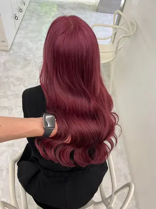 カラー 🎀ガーリー暖色モテ ヘア🎀/MAO🎀のヘアスタイル