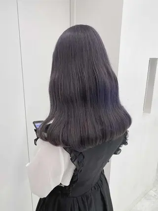 ロング カラー 🤍大人っぽ韓国暗髪 🤍Asuka🤍のヘアスタイル