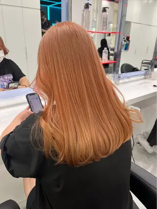 セミロング カラー 🐺メンズパーマ 特化　あさひ🐺のヘアスタイル