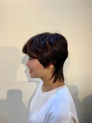 ショート 小杉輝/ショート /艶カラー✨のヘアスタイル