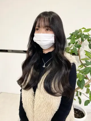 ロング カラー amoretto 🩶るのんのヘアスタイル