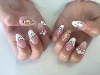 ネイル 💎🐰 saki. m 🐰💎のネイルデザイン