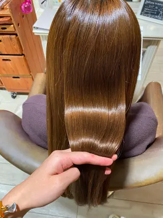 ロング 大久保 愛のヘアスタイル