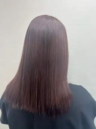 セミロング 本間 絵理奈‎のヘアスタイル