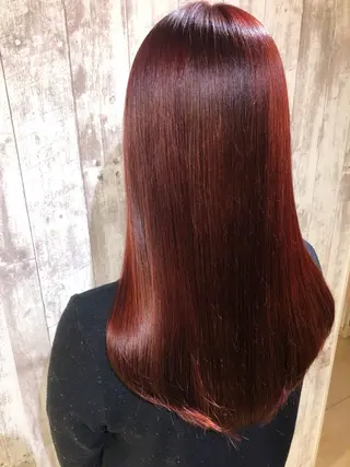 セミロング カラー Hair's RooMのヘアスタイル