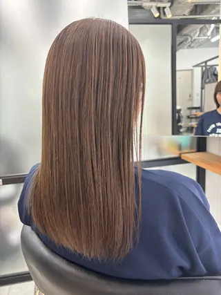 ロング 至福の時間を❤️ かめいまゆのヘアスタイル