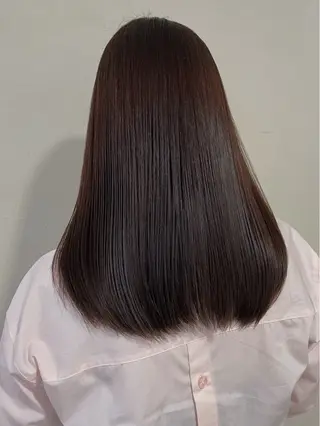 セミロング 大阪/梅田すぐ /パーマ落とし専門店のヘアスタイル