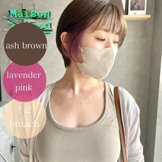 ショート 河原 亮のヘアスタイル