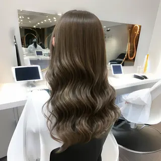 ロング パーマ ⟡韓国ボブ/艶カラー /韓国🌙Yuukaのヘアスタイル