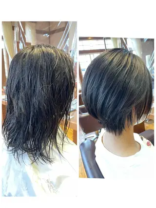 ショート 吉村 周馬のヘアスタイル