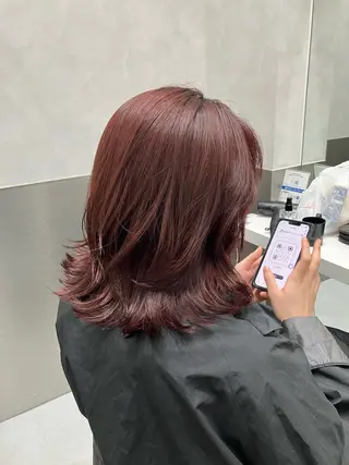 ロング カラー GO TODAY SHAIRE SALON原宿vita店舗所属・🩷完全マンツーマン 💖ASAHIのヘアスタイル