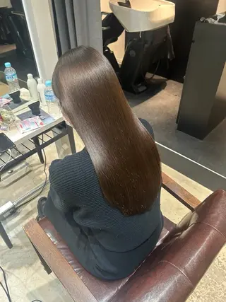 ロング カラー 北村 志織のヘアスタイル