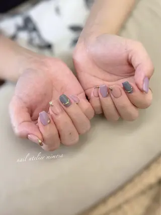 ネイル アトリエ　ミモザ所属・いまむら あかりのネイルデザイン