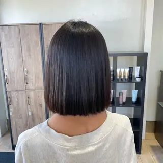 ミディアム 加藤 舜稀のヘアスタイル