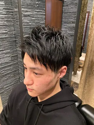 ショート メンズ 浅見 天翔のヘアスタイル