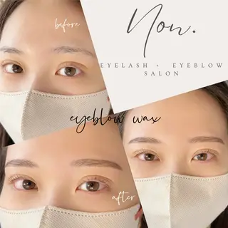 マツエク・マツパ eyelash ×  eyebrow salon Non.所属・Non. NANASEのマツエク・マツパデザイン