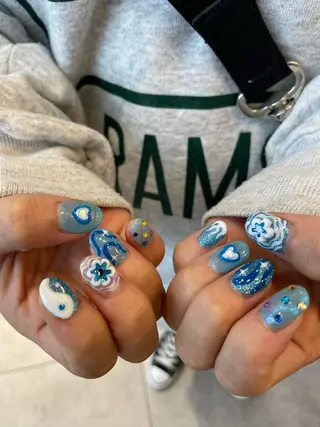 ネイル hair&nail ☯️アイリ☯️のネイルデザイン