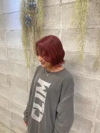 ショート カラー 友利 翔太のヘアスタイル