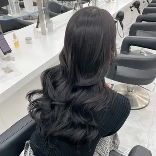 セミロング MOE 福岡韓国ヘア✧︎のヘアスタイル