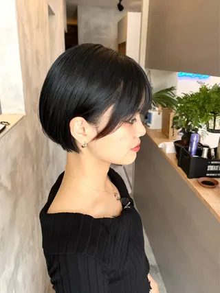 ショート Salon de  COCO所属・Yuka /ツヤカラー✨のヘアスタイル