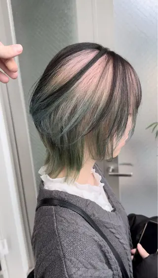 ショート カラー 🌿nudeカラー/ レイヤー/藤原🌿のヘアスタイル