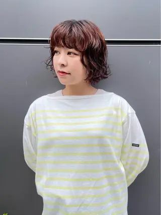 ショート 渥美 怜子のヘアスタイル