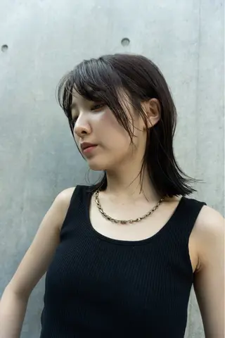 ミディアム カラー 🌿ボブ パーマ高橋啓太🌿のヘアスタイル