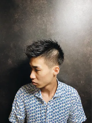 ショート メンズ スパイキー/佐々木 敬太⚠︎注意事項必読のヘアスタイル
