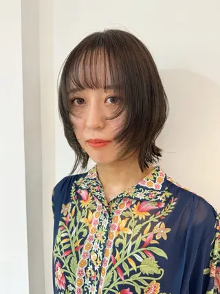 ショート ボブウルフ／ボブ Satsuki【名駅のヘアスタイル