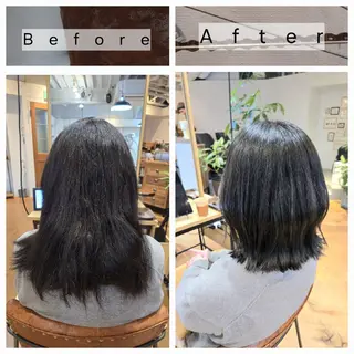 ミディアム knoll所属・銀座knoll🌿 【平日朝限定cut】のヘアスタイル