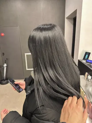 ロング CREST所属・谷口 怜音のヘアスタイル