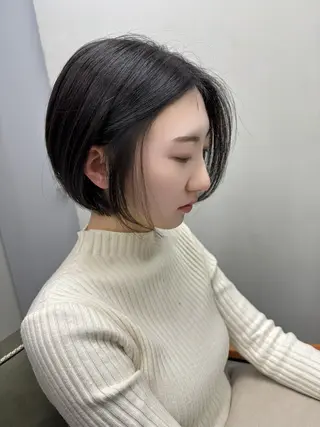 ショート カラー パーマ nico 麻生 やまざきれいのヘアスタイル