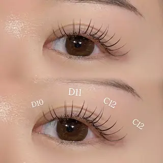 マツエク・マツパ NEW Open MIORA MIKIのマツエク・マツパデザイン