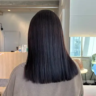 ロング カラー りあの🎀 /暖色カラー🍒のヘアスタイル