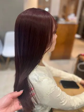 ロング カラー 奥山 沙季(大井町)のヘアスタイル