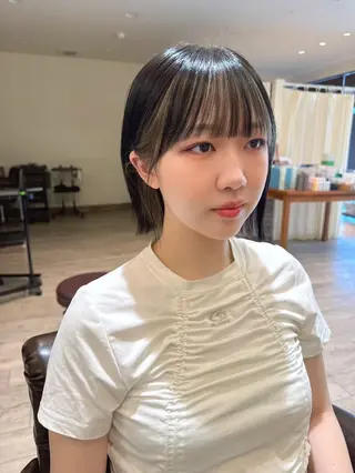 ショート カラー 大嶋 煌のヘアスタイル