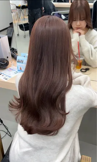 ロング カラー GRAN LUSSO岡山駅前【グランルッソ】所属・GRAN LUSSO 【MIHARU】のヘアスタイル