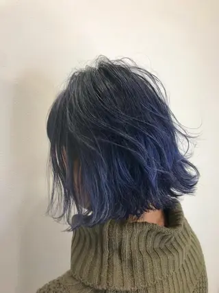 ミディアム カラー 酸性ストレート/ブリ ーチなし/中村 匠のヘアスタイル