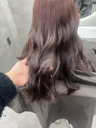 セミロング カラー メンズ 小顔カット/髪質改善 /  店長 河井雄貴のヘアスタイル