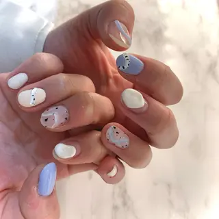 ネイル ゆびノさき茨木店 ニュアンス/アートのネイルデザイン