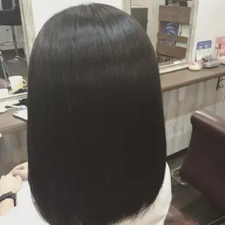 ミディアム カラー パーマ embrace エンブレイスのヘアスタイル